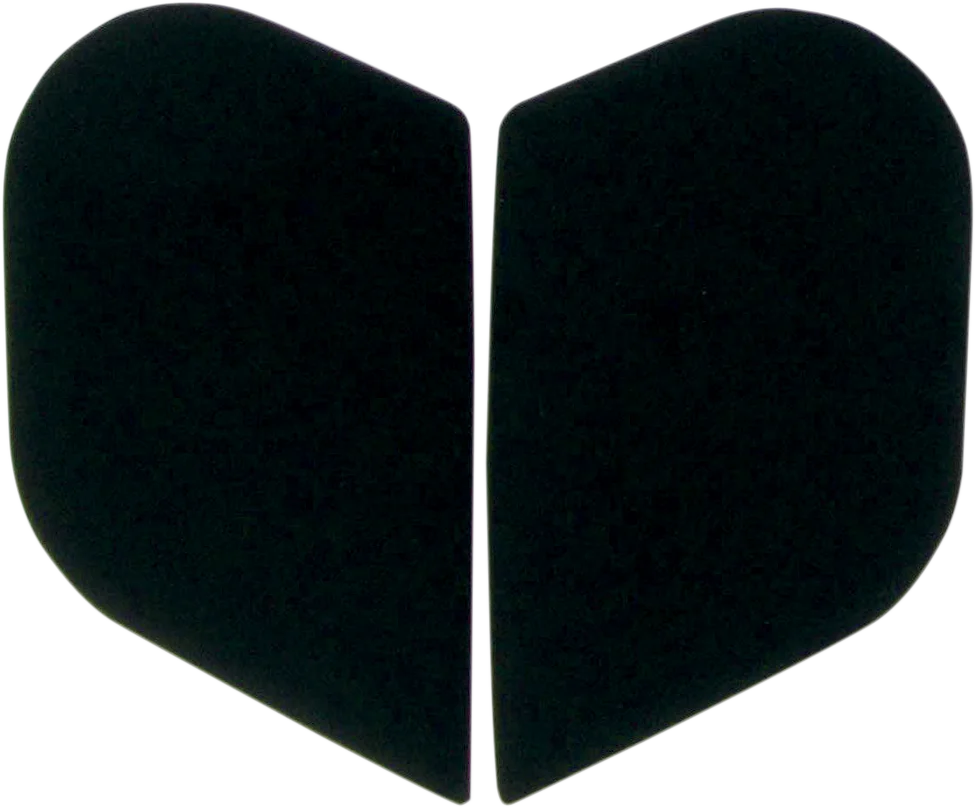 Icon - Airframe/Alliance™ Side Plates - Rubatone Black - 01330343 - Side View