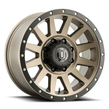 Load image into Gallery viewer, Icon Alloys Compression HD Bronze - 18x9/8x180/12mm/ 5 1/2 in - Main Product View