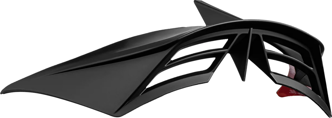 Icon - Domain™ OTT Rear Spoiler - Rubatone Black - 01331410 - Side View