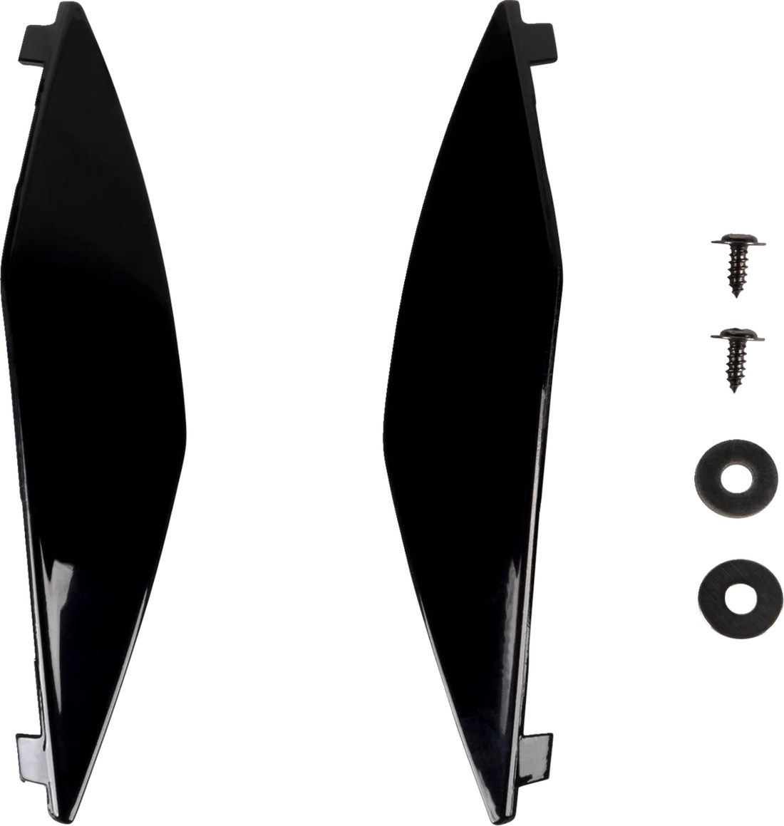 Icon - Domain™ Side Covers - Black - 01331400 - Side View