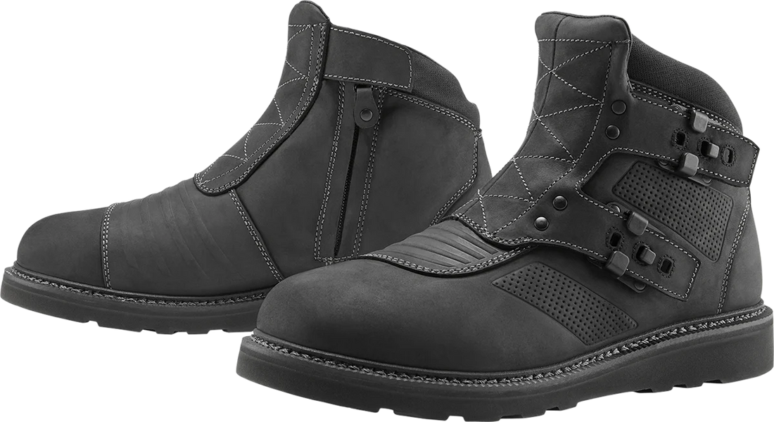 Icon - El Bajo2 Boots - Black - US 12 - 34031205 - Installation View