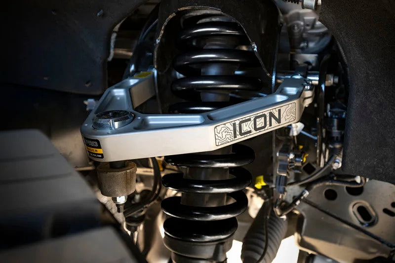 Icon Ford F-150 Raptor Billet Upper Control ARM w/ Delta Joint Pro Kit - Side View