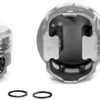 Load image into Gallery viewer, Icon Forged Pistons BBC Dome Piston Set 4.165 Bore  +17cc IC10007-.040