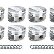Load image into Gallery viewer, Icon Forged Pistons BBC FHR Dome Piston Set 4.125 Bore +17cc IC9948.STD