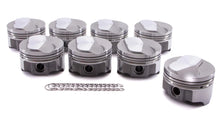 Load image into Gallery viewer, Icon Forged Pistons BBC FHR Dome Piston Set 4.155 Bore +17cc IC9948.030