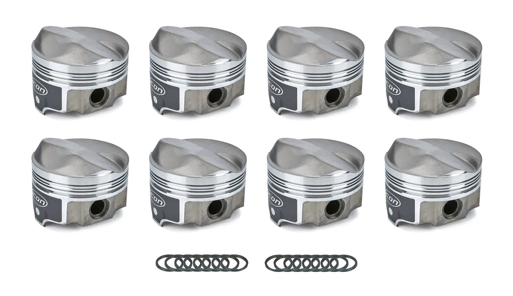 Icon Forged Pistons BBC FHR Domed Piston Set 4.155 Bore +41cc IC10009-.030