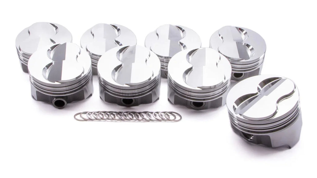 Icon Forged Pistons BBC Forged Domed Piston Set 4.280 Bore +18cc IC777.030
