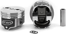 Load image into Gallery viewer, Icon Forged Pistons BBM Dished Piston Set 4.350 Bore  -12cc IC836.030
