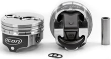 Load image into Gallery viewer, Icon Forged Pistons BBM FT Piston Set  4.360 Bore -4.5cc IC968.040