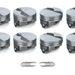 Load image into Gallery viewer, Icon Forged Pistons GM LS FT Piston Set 4.030 Bore -3.3cc IC9992C.030