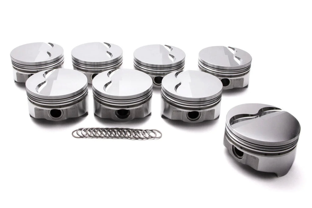Icon Forged Pistons Pontiac V8 FT Piston Set 4.155 Bore -4.30cc IC941.030