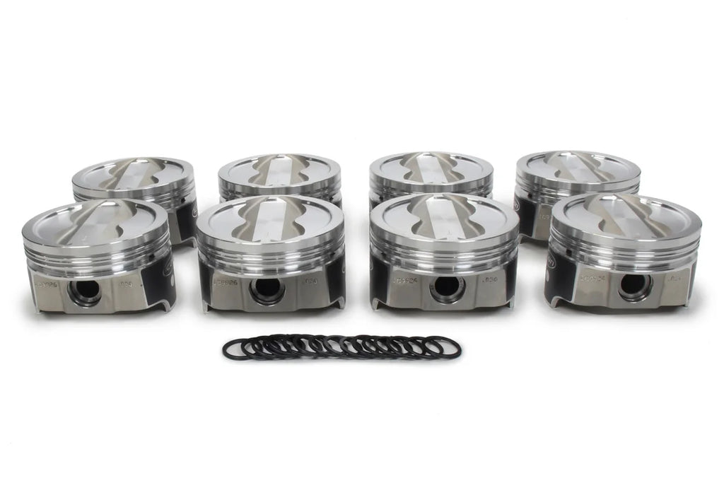 Icon Forged Pistons SBC Dish FHR Piston Set 4.060 Bore -18cc IC9926.060