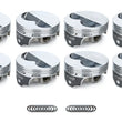 Load image into Gallery viewer, Icon Forged Pistons SBC FT Piston Set 4.060 Bore -8.9cc IC604.060