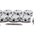 Load image into Gallery viewer, Icon Forged Pistons SBC Forged Dished Piston Set 4.125 Bore -15.2cc IC851.STD