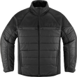 Load image into Gallery viewer, Icon - Ghost Puffer Jacket - Black/Charcoal - 2XL - 28206194 - Side View