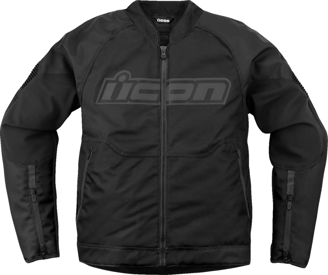 Icon - Overlord3™ Jacket - Black - 3XL - 28206692 - Back View
