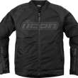 Load image into Gallery viewer, Icon - Overlord3™ Jacket - Black - Large - 28206688 - Back View
