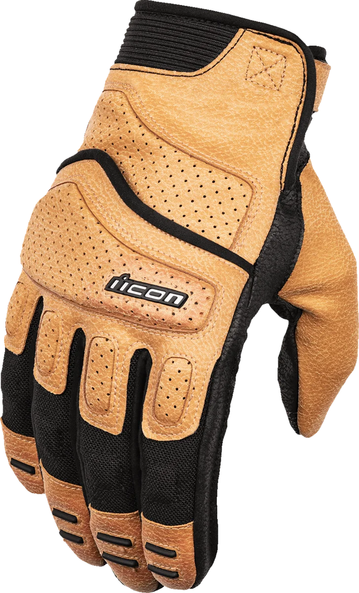 Icon - Superduty3™ Gloves - Tan - Large - 33014602 - Back View