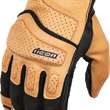 Load image into Gallery viewer, Icon - Superduty3™ Gloves - Tan - XL - 33014603 - Back View