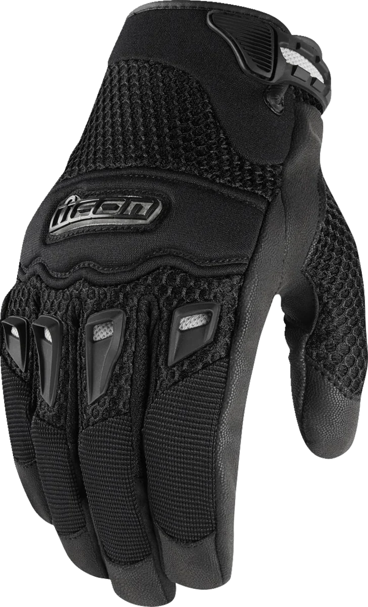 Icon - Twenty-Niner™ CE Gloves - Black - Small - 33013316 - Back View