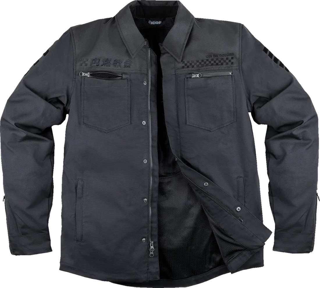 Icon - Upstate Canvas National Jacket - Black - 2XL - 28206564 - Additional View 6
