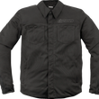 Load image into Gallery viewer, Icon - Upstate Mesh CE Jacket - Black - Small - 28206217 - Back View