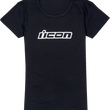 Load image into Gallery viewer, Icon - Women's Clasicon™ T-Shirt - Black - Large - 30314173 - Side View