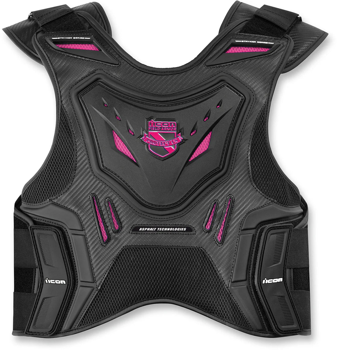 Icon - Women's Field Armor Stryker™ Vest - Black/Pink - S/M - 27010513 - Additional View 5