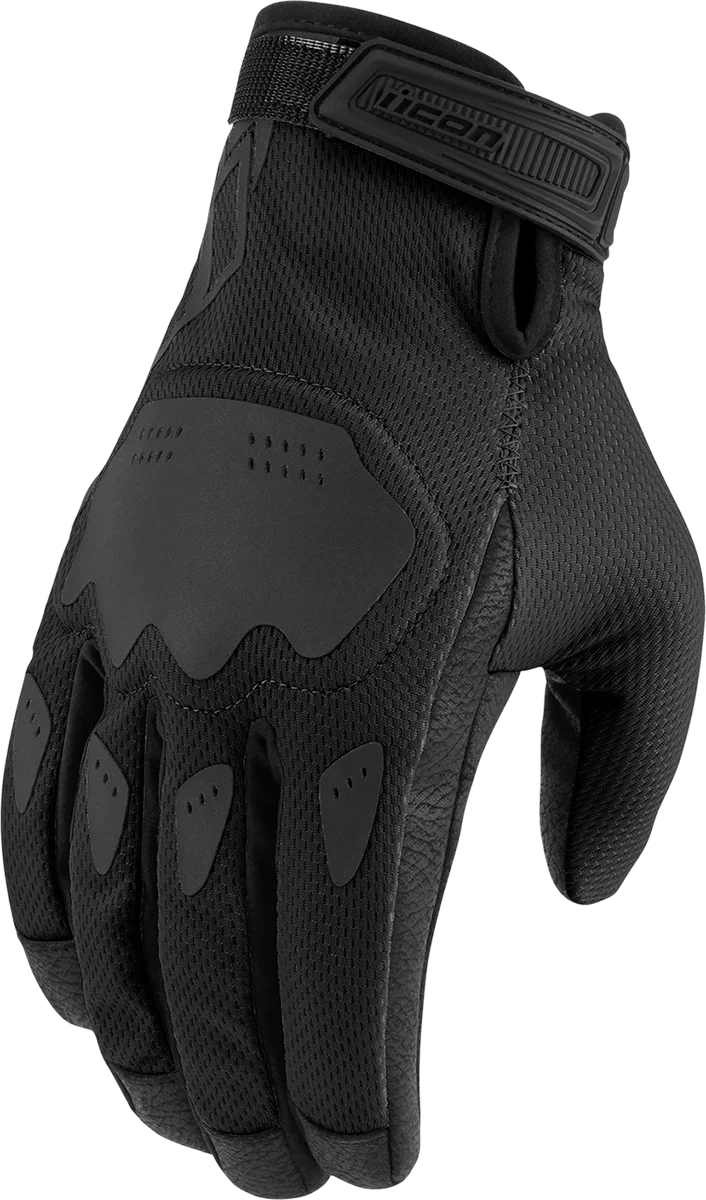 Icon - Women's Hooligan™ CE Gloves - Black - 2XL - 33020848 - Back View