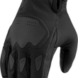 Load image into Gallery viewer, Icon - Women's Hooligan™ CE Gloves - Black - Small - 33020844 - Back View