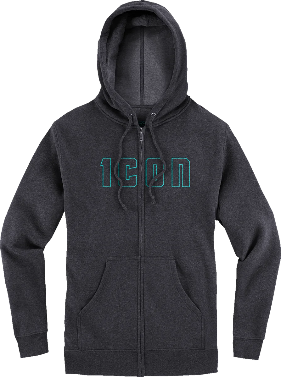 Icon - Women's Kat Stevens™ Hoodie - Charcoal - Large - 30511212 - Side View