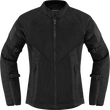 Load image into Gallery viewer, Icon - Women's Mesh™ AF Jacket - Stealth - XL - 28221487 - Back View