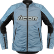 Load image into Gallery viewer, Icon - Women's Overlord3™ Jacket - Blue - XS - 28221597 - Back View