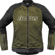 Load image into Gallery viewer, Icon - Women's Overlord3 Mesh™ Jacket - Green - 2XL - 28221590 - Back View