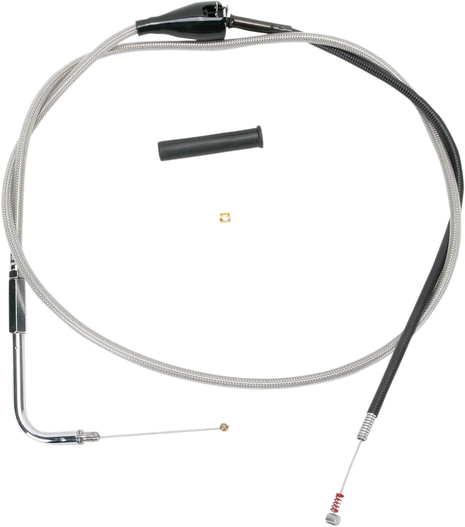 Idle Cable - 52" - Braided DragSpecialties 5342852B - Main Product View