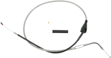Load image into Gallery viewer, Idle Cable - Cruise - 38-3/16" - Braided DragSpecialties 5343000B - Main Product View