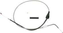 Load image into Gallery viewer, Idle Cable - Cruise - 38-3/8" - Braided DragSpecialties 5343100B - Main Product View