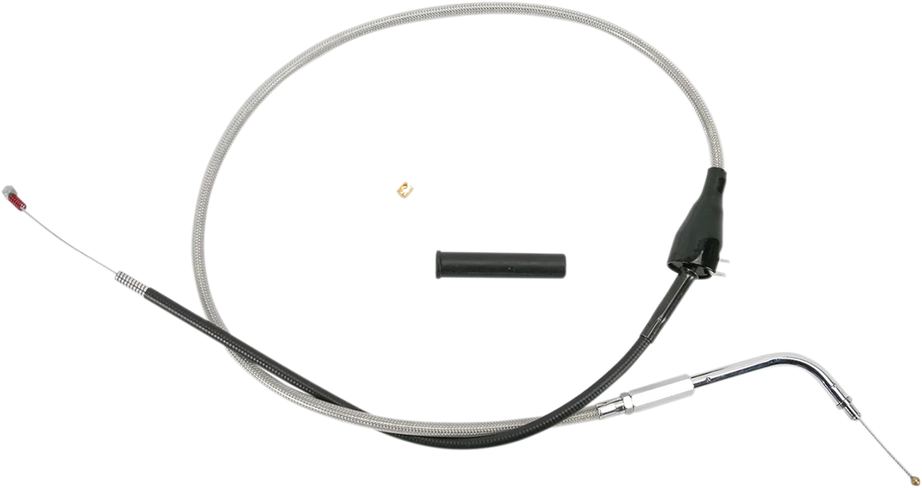 Idle Cable - Cruise - 44" - Braided DragSpecialties 5343200B - Main Product View