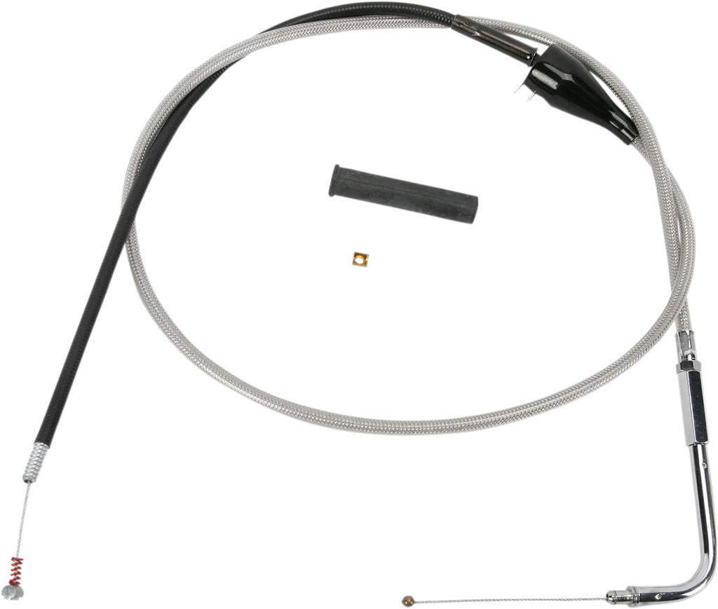 Idle Cable - Cruise - 46" - Braided DragSpecialties 5343202B - Main Product View