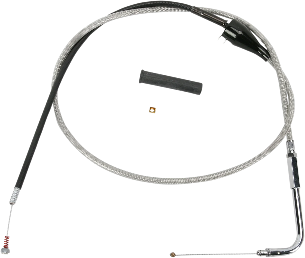 Idle Cable - Cruise - 48" - Braided DragSpecialties 5343204B - Main Product View