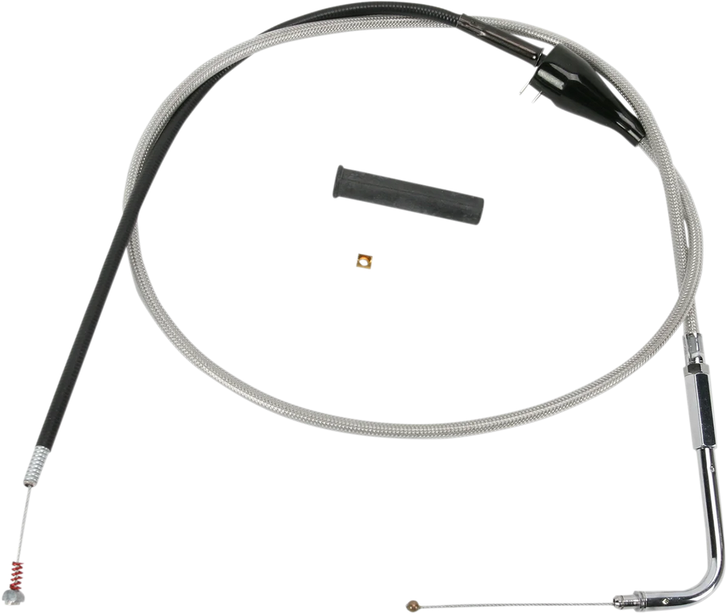 Idle Cable - Cruise - 50" - Braided DragSpecialties 5343206B - Main Product View