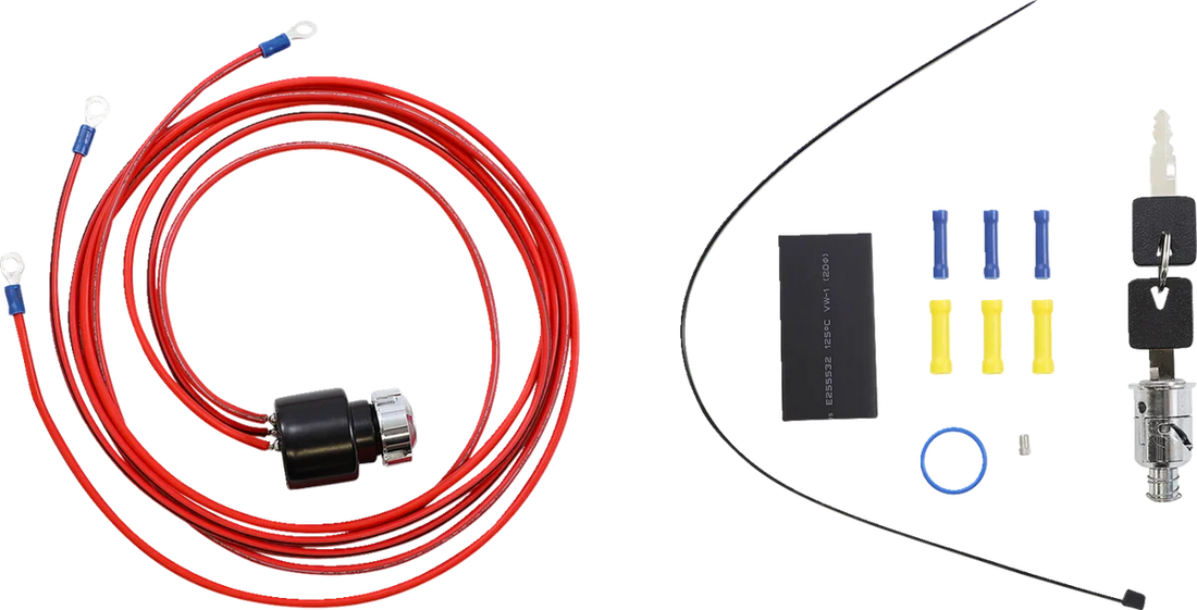 Ignition Switch - Harley Davidson DragSpecialties E21-0219 - Side View