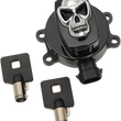 Load image into Gallery viewer, Ignition Switch - Skull - Black DragSpecialties E21-0214GBSKD - Main Product View