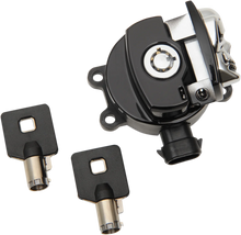 Load image into Gallery viewer, Ignition Switch - Skull - Black DragSpecialties E21-0214GBSKD - Side View