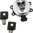 Load image into Gallery viewer, Ignition Switch - Skull - Chrome DragSpecialties E21-0214SKD - Main Product View