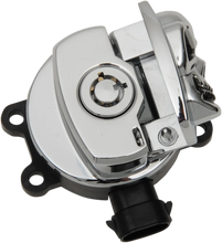 Load image into Gallery viewer, Ignition Switch - Skull - Chrome DragSpecialties E21-0214SKD - Side View