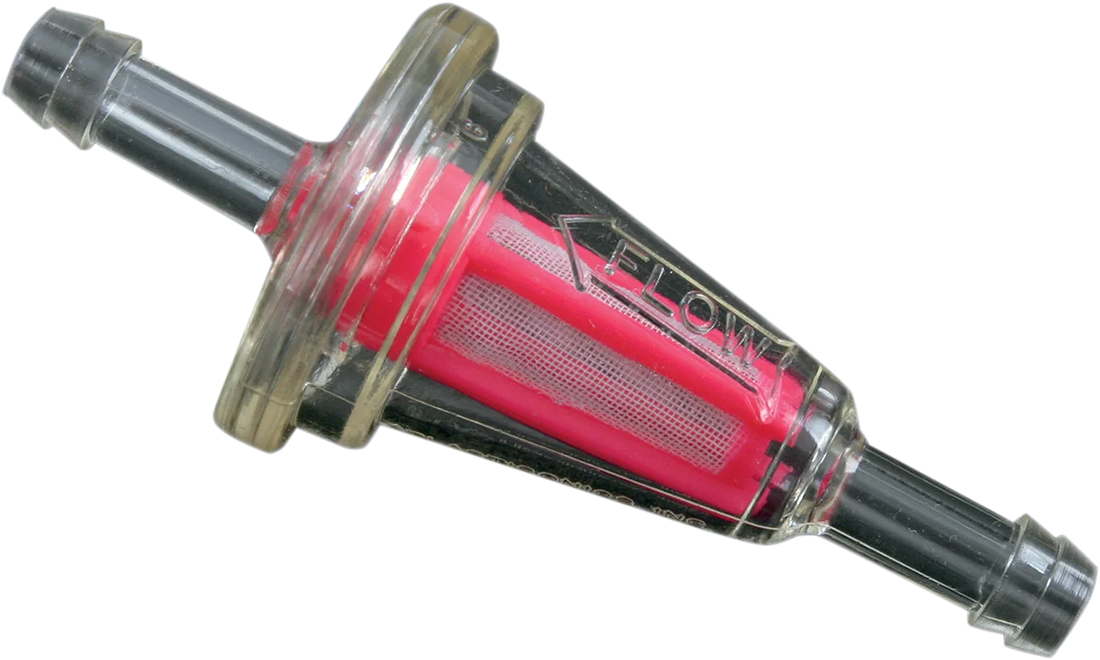 In-Line Fuel Filters - 1" - 20-Pack Visu-Filter - Side View