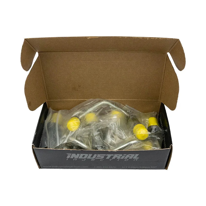 Industrial Injection 01-04 Chevrolet Duramax LB7 New Injector Line Set - Side View