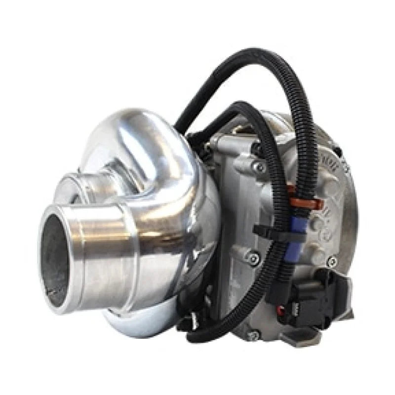 Industrial Injection 07.5-12 Dodge 6.7L Cummins 2500/3500 HE351VGT Holset 63mm XR1 Turbo - Side View