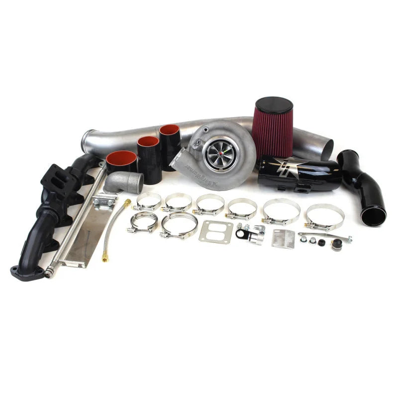 Industrial Injection 07.5-12 Dodge 6.7L S300 SX-E Single Turbo Kit (Kit Only) - Side View